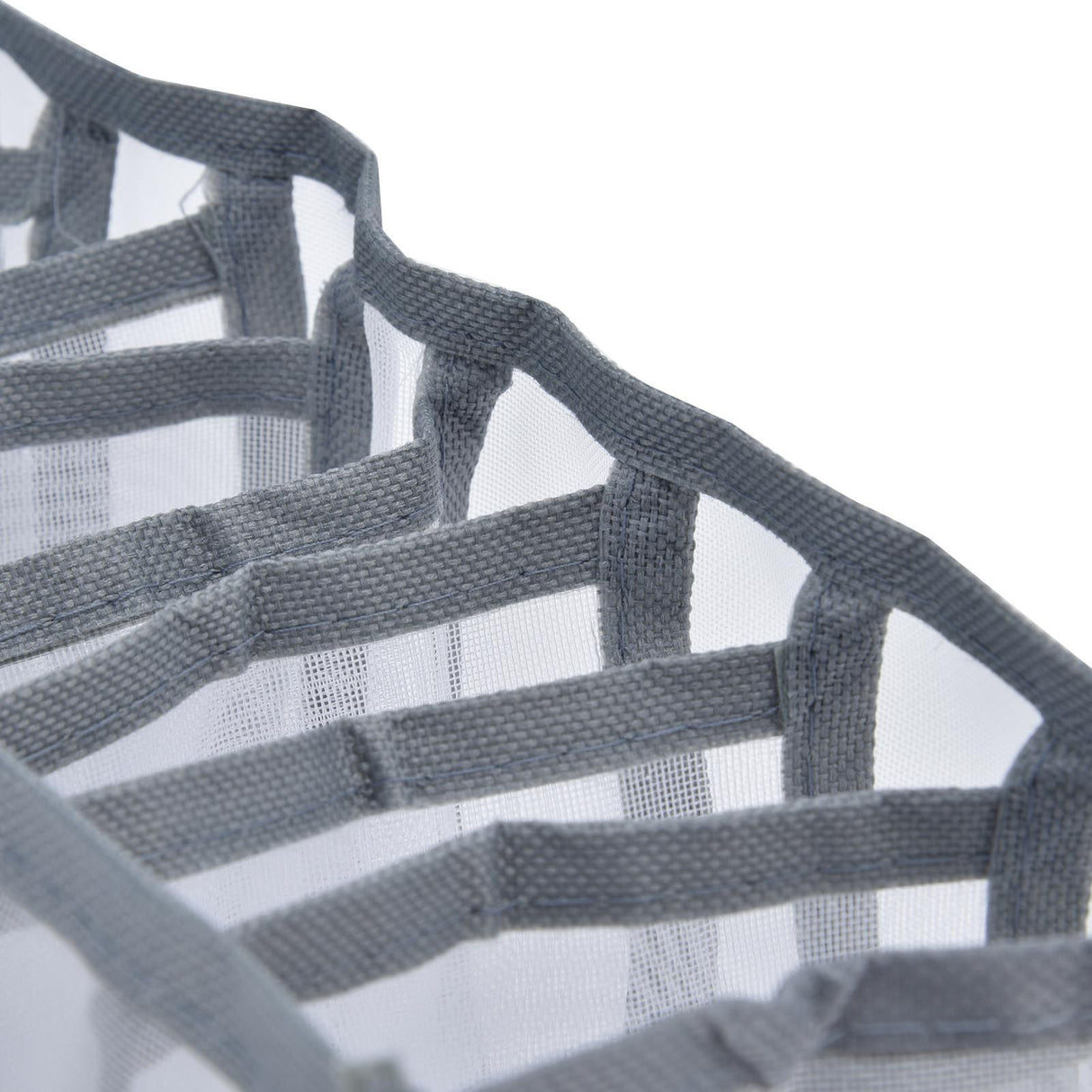 Underwear Organizer Mesh Foldable Breathable Multi Cells Socks Storage Box for Bras Panties11 Cells