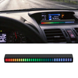 RGB Light Bar Voice Control Ambient Light Music Atmosphere Lamp USB for Car Home StudioBlack - Extra Image