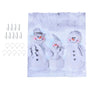 Christmas Curtain Personalized 3D Digital Printing Window Drapes Shower Curtain Blackout Waterproof Curtains150x166cm