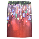 Christmas Curtains Personality Creativity 3D Digital Printing Blackout Waterproof Curtains150x166cm / 59.1x65.4in