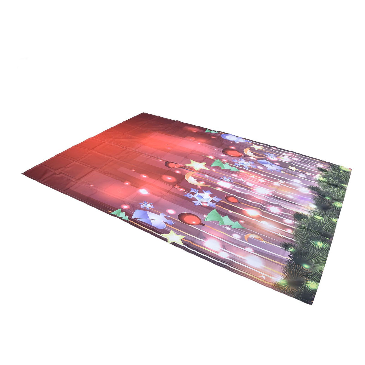 Christmas Curtains Personality Creativity 3D Digital Printing Blackout Waterproof Curtains150x166cm / 59.1x65.4in