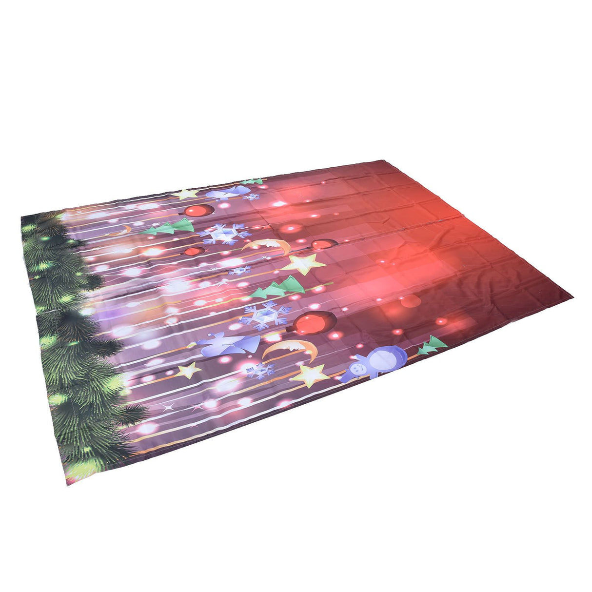 Christmas Curtains Personality Creativity 3D Digital Printing Blackout Waterproof Curtains150x166cm / 59.1x65.4in