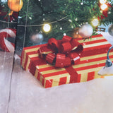 Christmas 3D Digital Printing Curtains House Decor Shading Curtains with Christmas Tree for Living Room Bedroom150x166cm / 59.1x65.4in - Extra Image