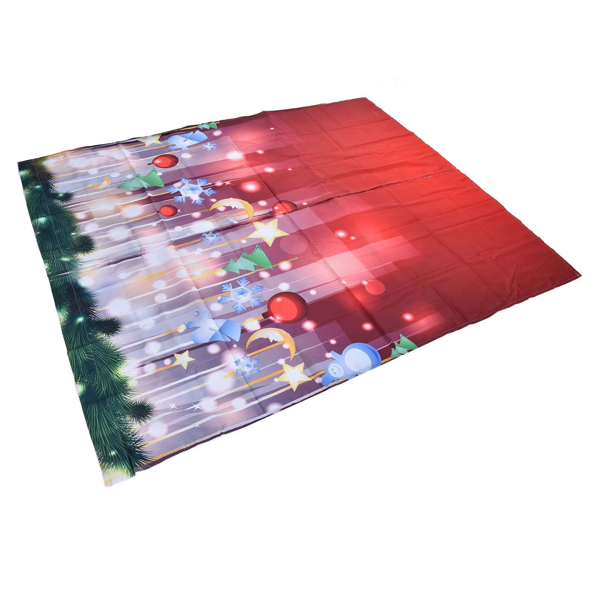 3D Digital Printing Christmas Curtain Individuality Creativity Blackout Curtain for Christmas Decoration170x 200cm