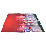 3D Digital Printing Christmas Curtain Individuality Creativity Blackout Curtain for Christmas Decoration170x 200cm