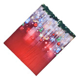 3D Digital Printing Christmas Curtain Individuality Creativity Blackout Curtain for Christmas Decoration170x 200cm