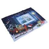 Christmas Style Curtain Personalized 3D Digital Printing Blackout Curtains Waterproof Cloth Shower Curtains150x166cm