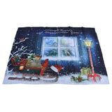 Christmas Style Curtain Personalized 3D Digital Printing Blackout Curtains Waterproof Cloth Shower Curtains150x166cm