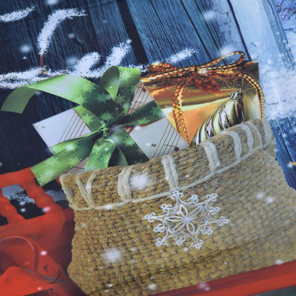 Christmas Style Curtain Personalized 3D Digital Printing Blackout Curtains Waterproof Cloth Shower Curtains150x166cm
