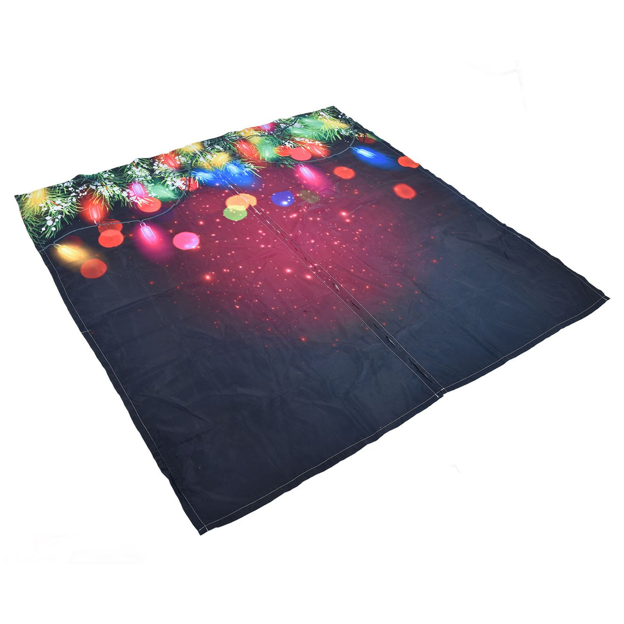 3D Digital Printing Curtains Personalized Christmas Printing 90g Waterproof Cloth Blackout Curtains170x200cm