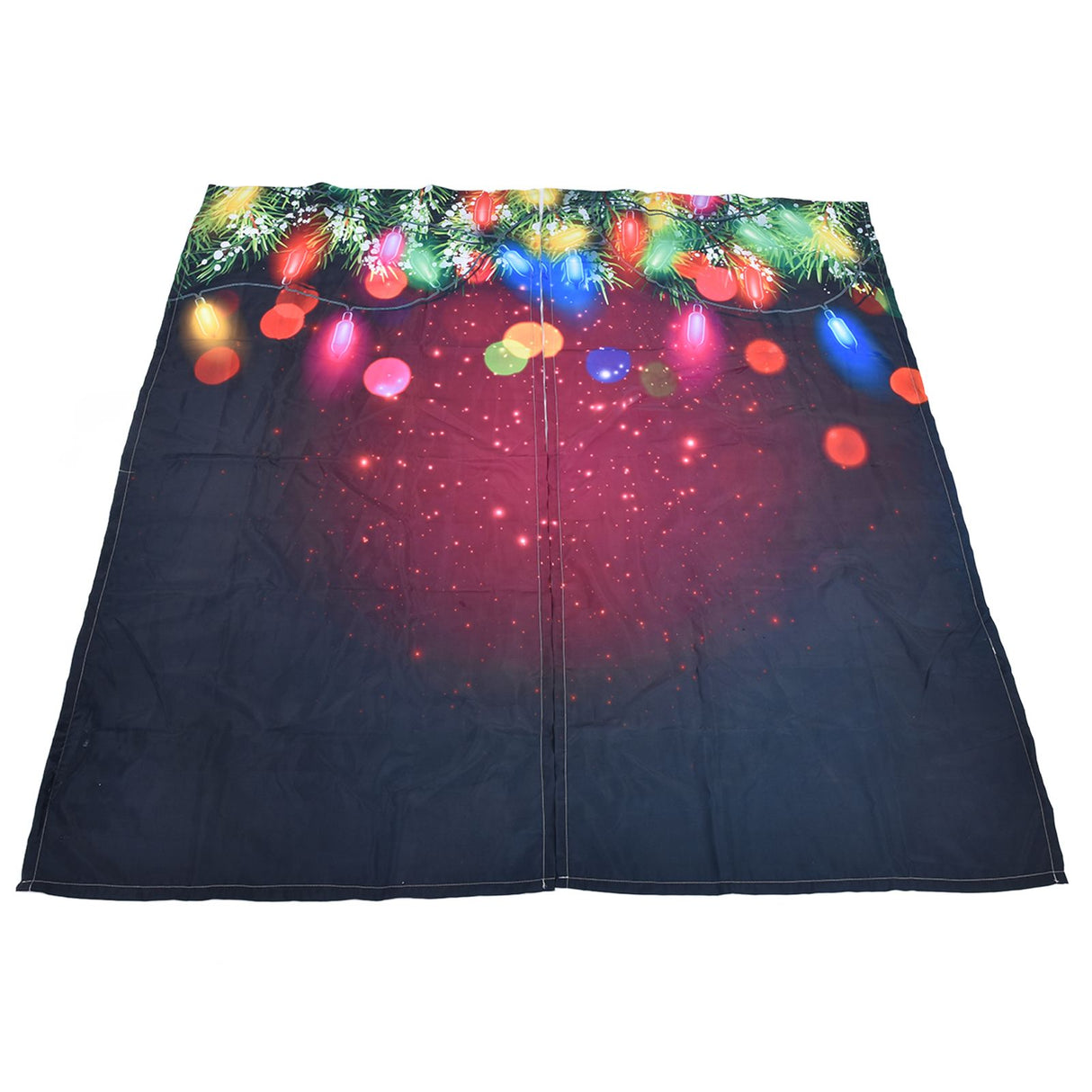 3D Digital Printing Curtains Personalized Christmas Printing 90g Waterproof Cloth Blackout Curtains170x200cm