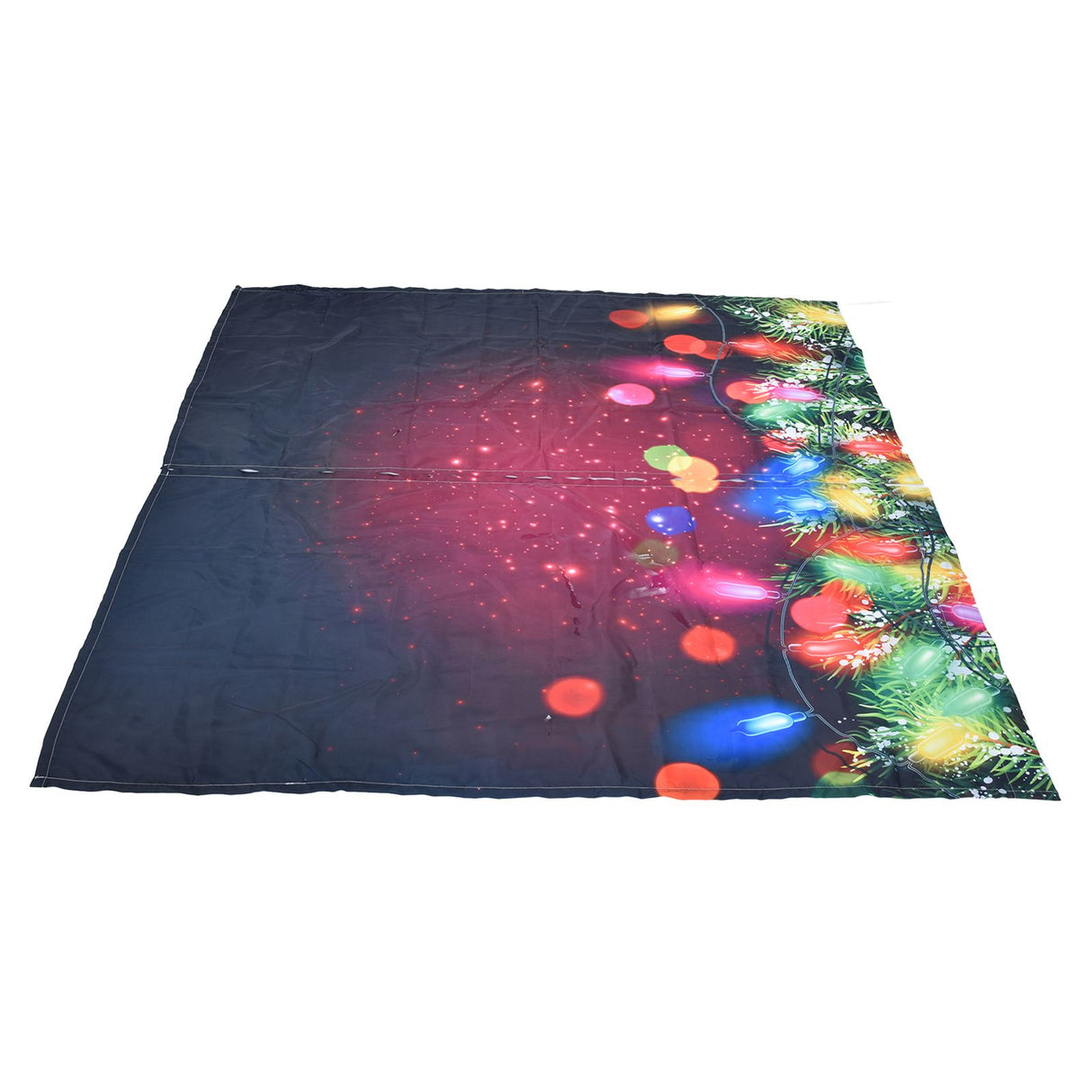 3D Digital Printing Curtains Personalized Christmas Printing 90g Waterproof Cloth Blackout Curtains170x200cm