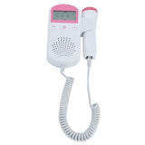 Fetal Doppler Heart Rata Monitor Portable Pregnancy Baby Heart Rate Monitor with LCD Display for Home - Close-Up Angle