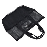 Beach Bags Mesh Oxford Cloth Oversized Storage Tote Bags for Beach Picnic Barbecue Camping
