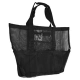 Beach Bags Mesh Oxford Cloth Oversized Storage Tote Bags for Beach Picnic Barbecue Camping