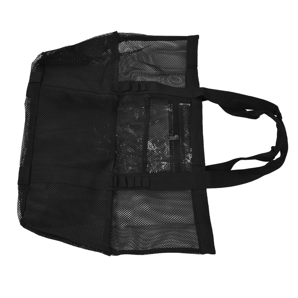 Beach Bags Mesh Oxford Cloth Oversized Storage Tote Bags for Beach Picnic Barbecue Camping