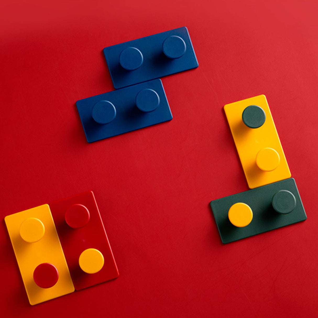4Pcs ABS Wall Hooks Self Adhesive Clothes Coat Hook Storage Organization for Entryway Bedroom Bathroom