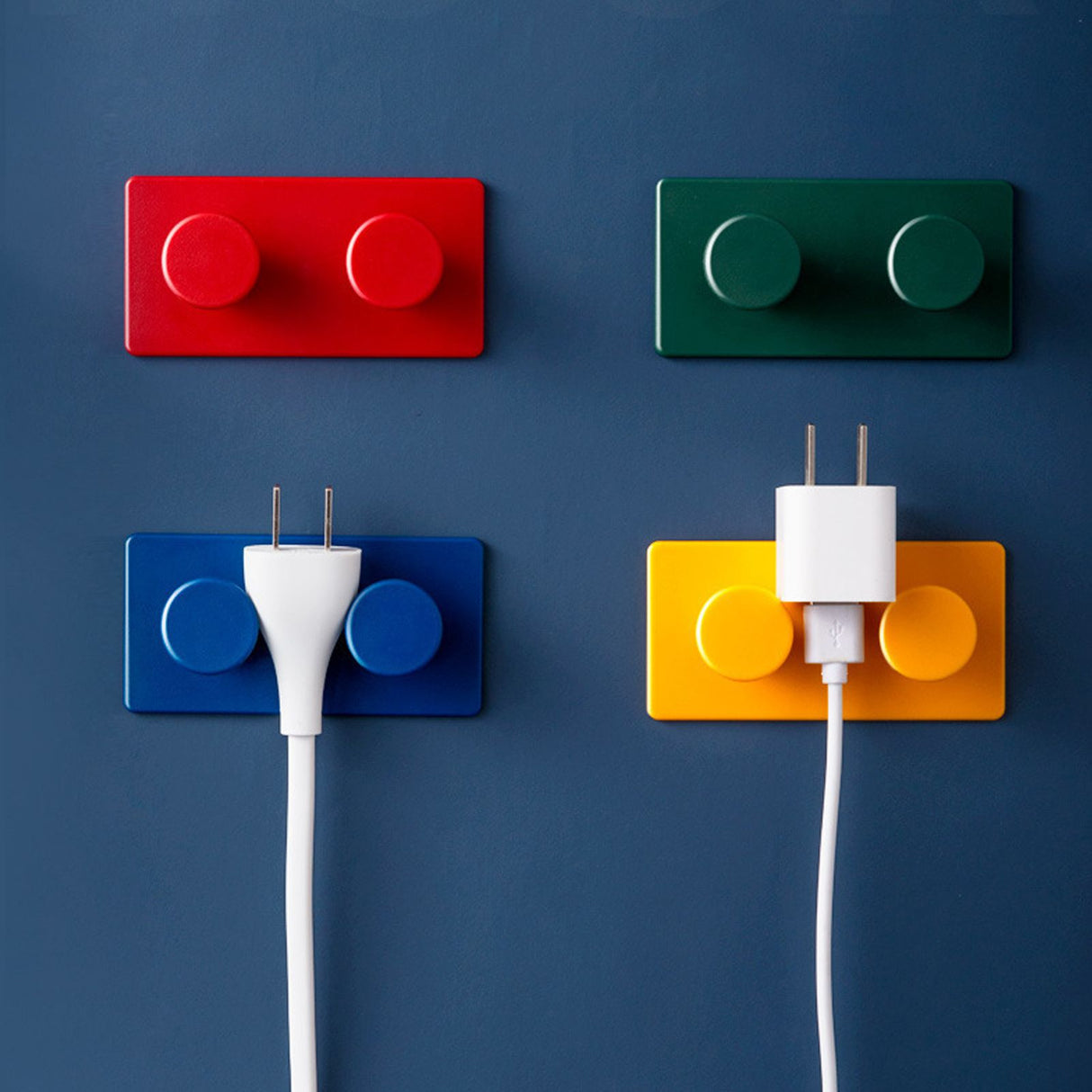 4Pcs ABS Wall Hooks Self Adhesive Clothes Coat Hook Storage Organization for Entryway Bedroom Bathroom