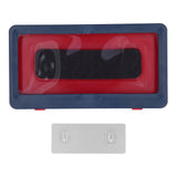 Shower Phone Tablet Holder Waterproof Touch Screen Wall Mount Storage Box Shower Case for Home BathroomBlue Phone Case (with 1 Sticker)