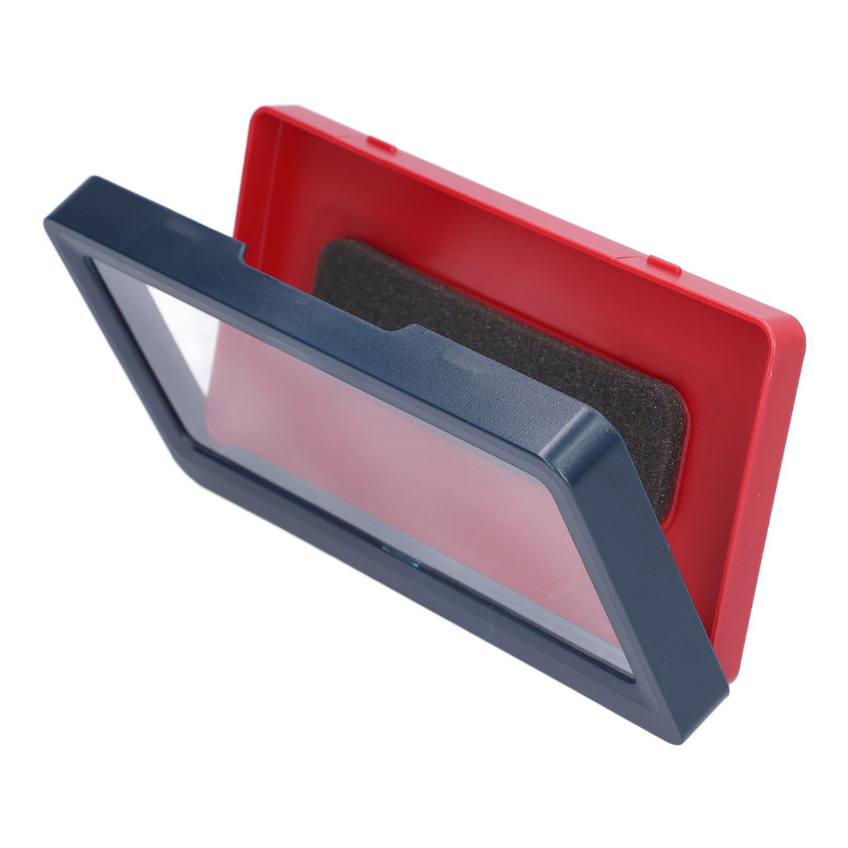Shower Phone Tablet Holder Waterproof Touch Screen Wall Mount Storage Box Shower Case for Home BathroomBlue Phone Case (with 1 Sticker)