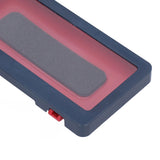 Shower Phone Tablet Holder Waterproof Touch Screen Wall Mount Storage Box Shower Case for Home BathroomBlue Phone Case (with 1 Sticker)