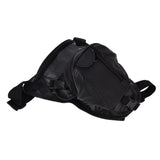 Men Leather Thigh Bag Multifunctional Drop Leg Bag Thigh Satchel for Bicycle Travel Hiking