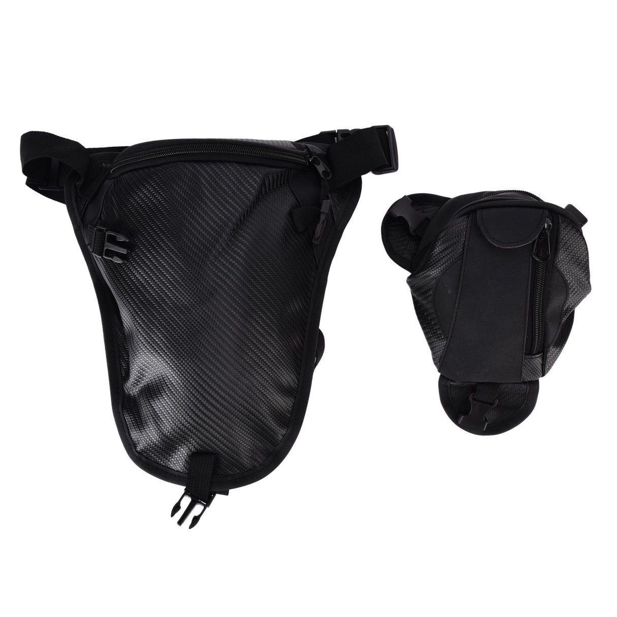 Men Leather Thigh Bag Multifunctional Drop Leg Bag Thigh Satchel for Bicycle Travel Hiking