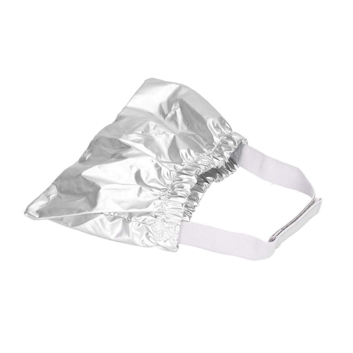 Cat Bathing Hat Waterproof Anti Ear Adjustable Breathable Polyester Pet Shower Hat for DogsSilver M
