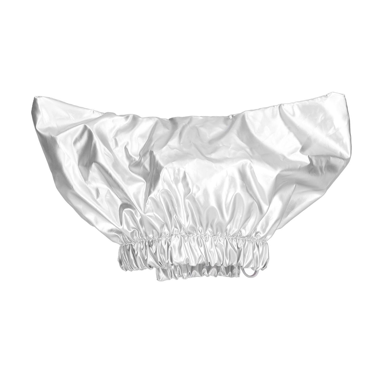 Cat Bathing Hat Waterproof Anti Ear Adjustable Breathable Polyester Pet Shower Hat for DogsSilver M