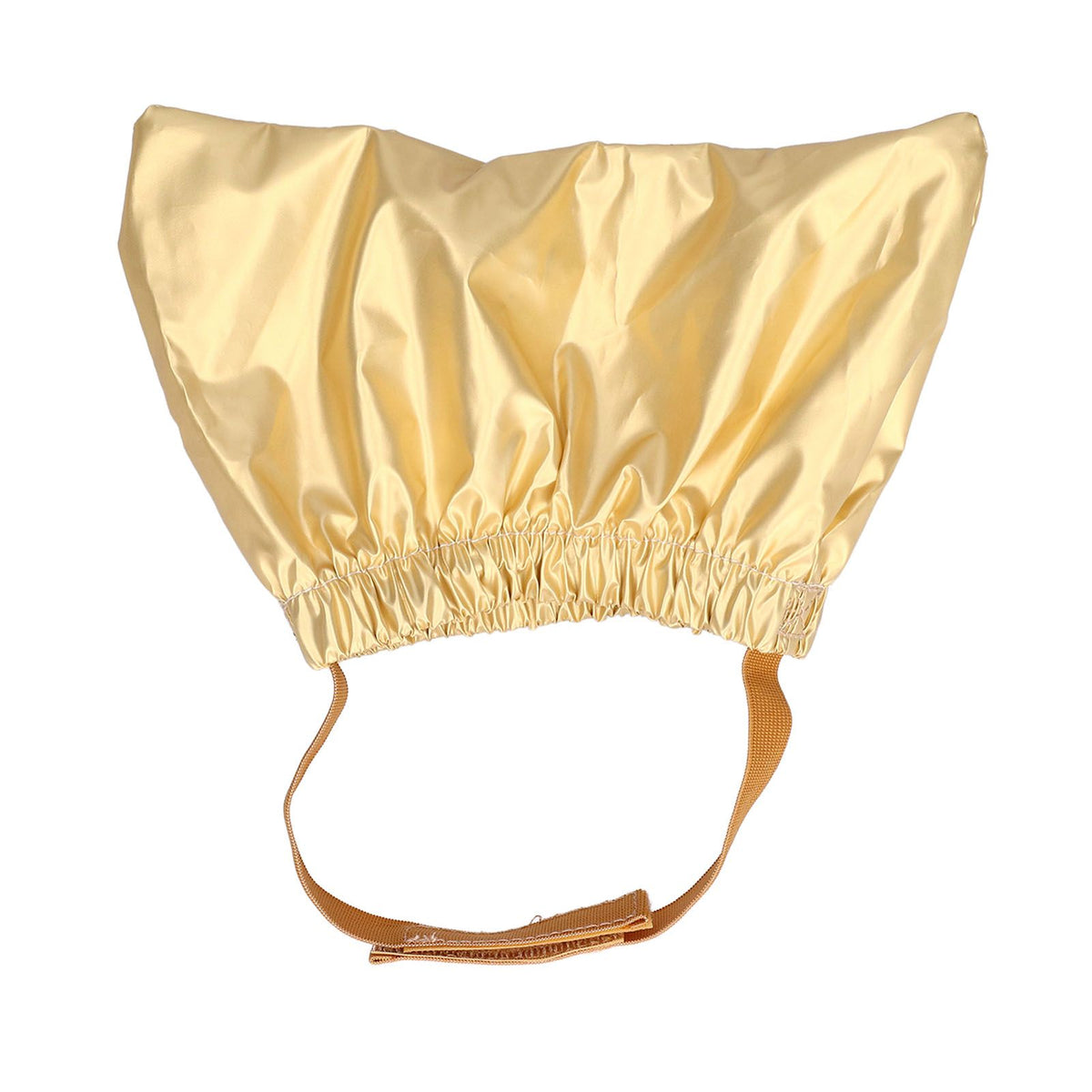 Cat Bathing Hat Waterproof Anti Ear Adjustable Breathable Polyester Pet Shower Hat for DogsGold M