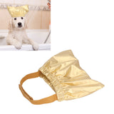 Cat Bathing Hat Waterproof Anti Ear Adjustable Breathable Polyester Pet Shower Hat for DogsGold M - Extra Image