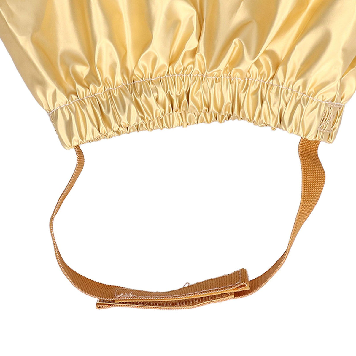 Cat Bathing Hat Waterproof Anti Ear Adjustable Breathable Polyester Pet Shower Hat for DogsGold M