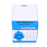 Electronic Money Saving Box ATM Password Cash Money Bank Security Lock Box for Children KidBlue - 45-Degree Angle