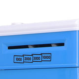 Electronic Money Saving Box ATM Password Cash Money Bank Security Lock Box for Children KidBlue - Extra Image