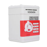 Electronic Money Saving Box ATM Password Cash Money Bank Security Lock Box for Children KidRed