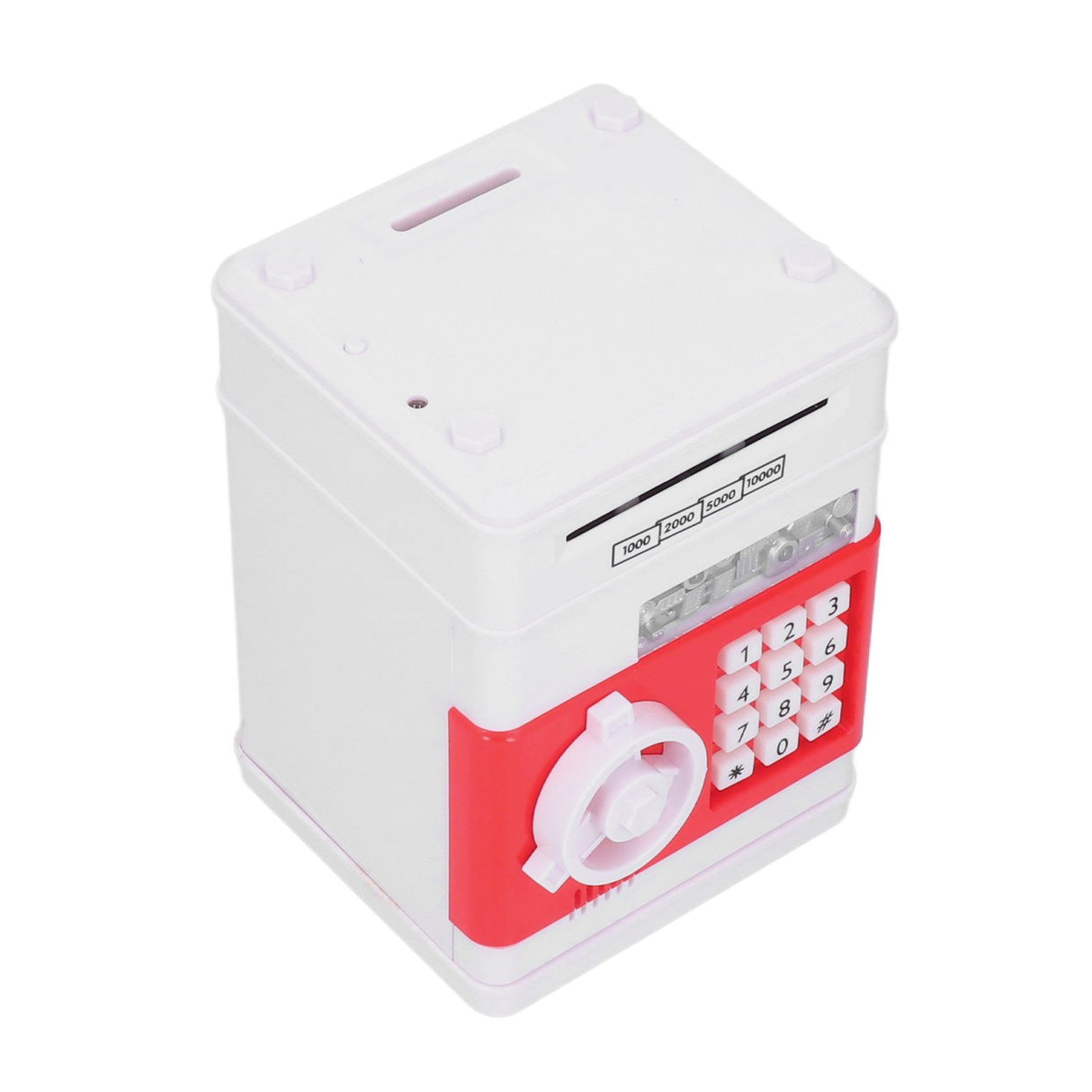 Electronic Money Saving Box ATM Password Cash Money Bank Security Lock Box for Children KidRed
