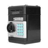 Electronic ATM Saving Box Cash Coins Save Banks Piggy Bank Can Auto Scroll Paper Money