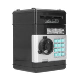 Electronic ATM Saving Box Cash Coins Save Banks Piggy Bank Can Auto Scroll Paper Money