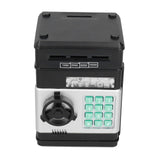 Electronic ATM Saving Box Cash Coins Save Banks Piggy Bank Can Auto Scroll Paper Money