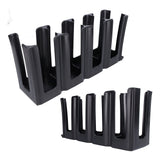 4 Grids Coffee Cup Dispenser Disposable Paper Cup Holder Organizer for Coffee Milk Tea Shop Restaurant