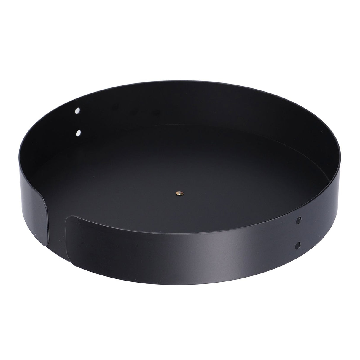 Turntable Organizer 360 ° Rotatable Safe Reliable Small Compact Stainless Steel Storage Rack for Cosmetics