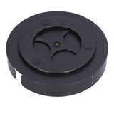 Turntable Organizer 360 ° Rotatable Safe Reliable Small Compact Stainless Steel Storage Rack for Cosmetics - Low Angle