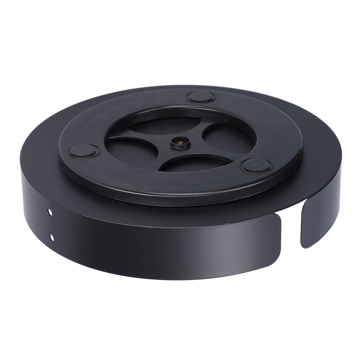 Turntable Organizer 360 ° Rotatable Safe Reliable Small Compact Stainless Steel Storage Rack for Cosmetics