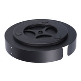 Turntable Organizer 360 ° Rotatable Safe Reliable Small Compact Stainless Steel Storage Rack for Cosmetics - Extra Image
