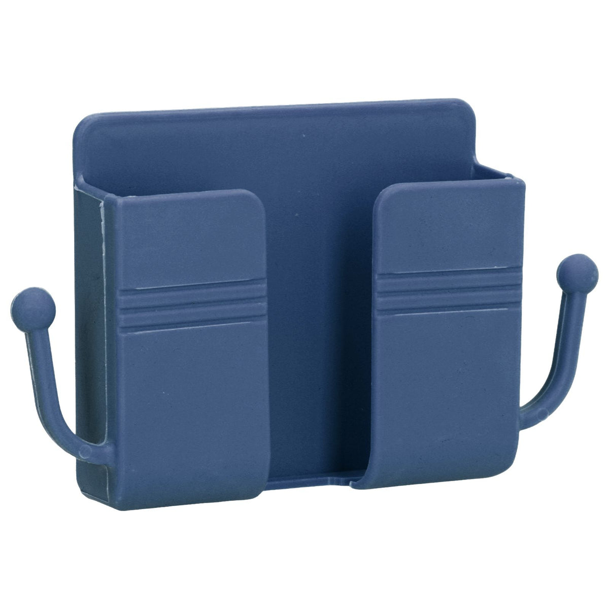 Wall Mounted Storage Box Multifunctional Phone Charging Wall Mount Holder for Bed Bathroom Kitchen OfficeBlue