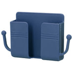 Wall Mounted Storage Box Multifunctional Phone Charging Wall Mount Holder for Bed Bathroom Kitchen OfficeBlue