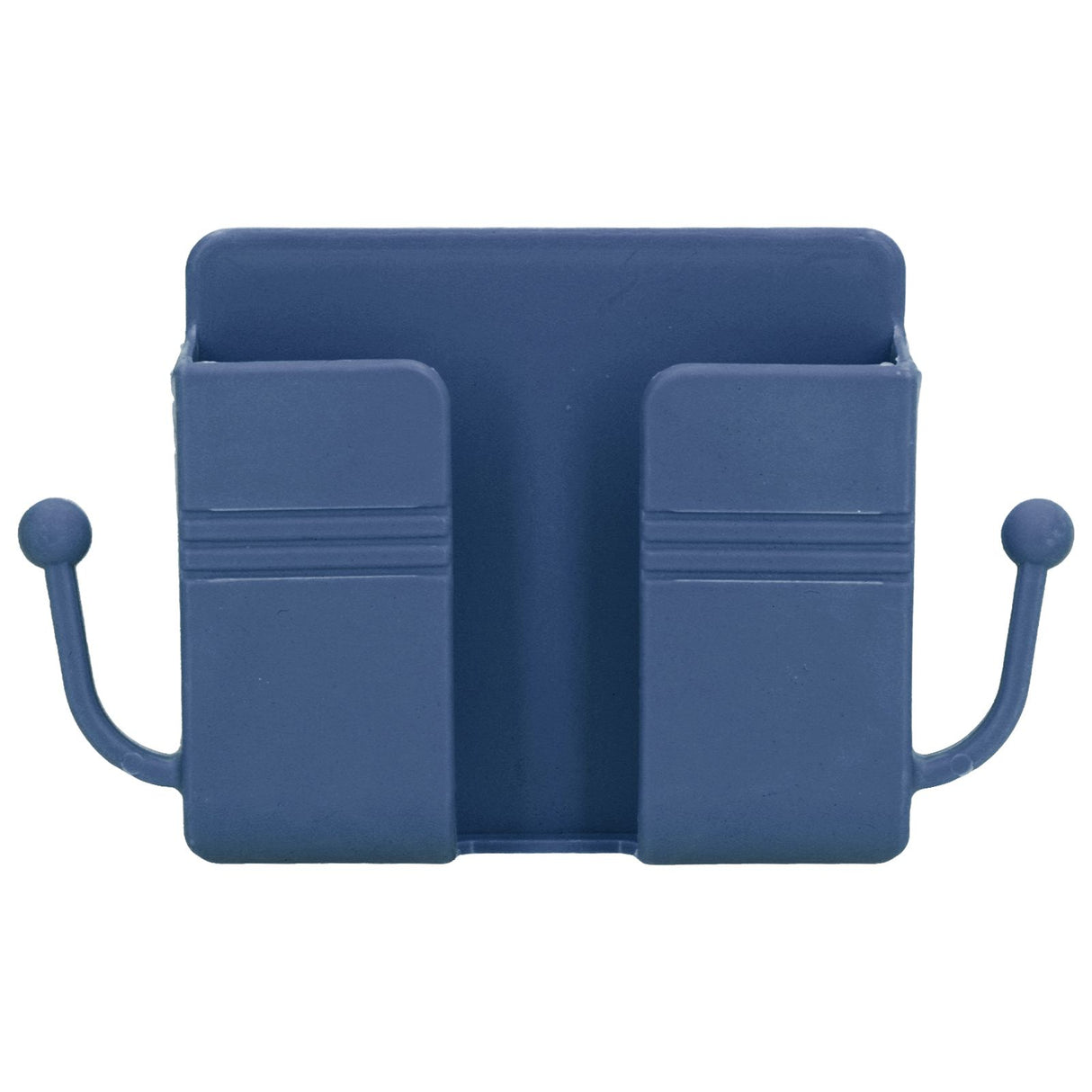 Wall Mounted Storage Box Multifunctional Phone Charging Wall Mount Holder for Bed Bathroom Kitchen OfficeBlue