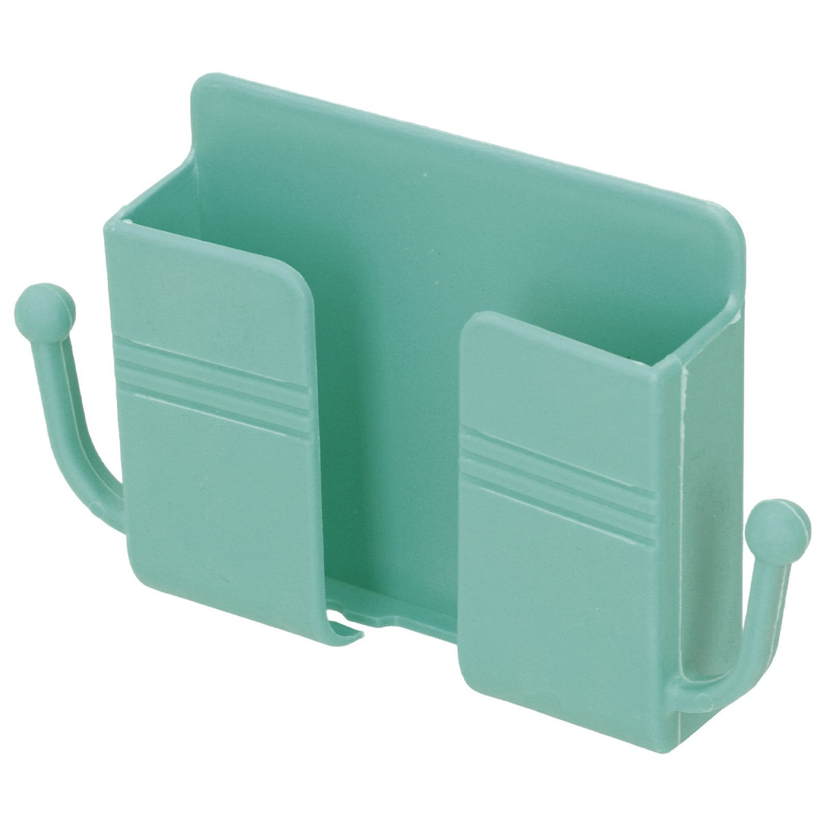 Wall Mounted Storage Box Multifunctional Phone Charging Wall Mount Holder for Bed Bathroom Kitchen OfficeGreen