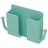 Wall Mounted Storage Box Multifunctional Phone Charging Wall Mount Holder for Bed Bathroom Kitchen OfficeGreen