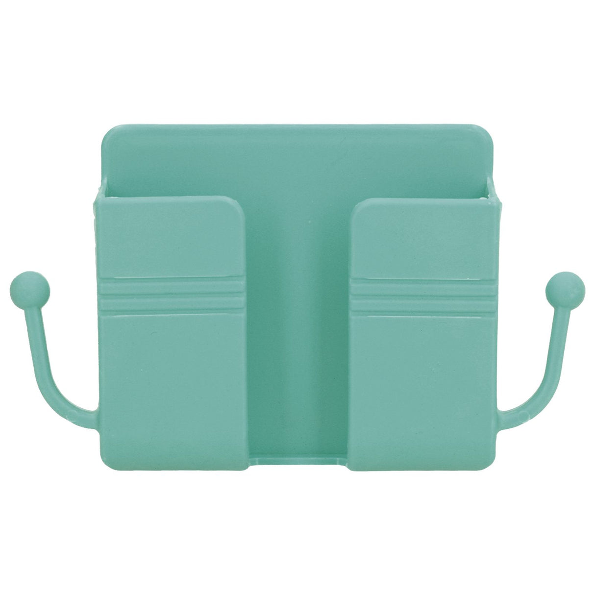 Wall Mounted Storage Box Multifunctional Phone Charging Wall Mount Holder for Bed Bathroom Kitchen OfficeGreen